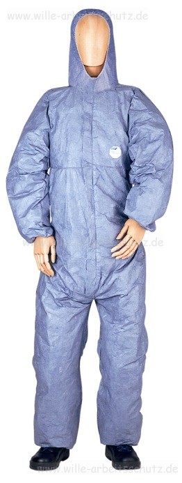 Tyvek Protech Einwegoverall blau Modell Classic. Klicken fr Grobild