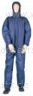 Schmutzschutzanzug blau mit Kapuze, Gummizug in Kapuze, Taille, Arm und Beinabschlssen. Klicken fr mehr Info zum Artikel