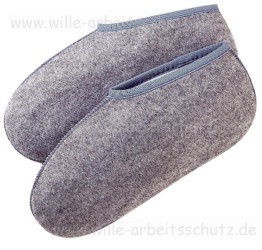 Einziehsocke grau, kurze Ausf�hrung. Klicken f�r Gro�bild