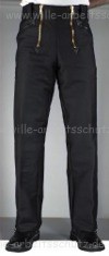 Zunfthose schwarz aus Doppel-Pilot-Stoff, gerade Form. Klicken f�r mehr Info zum Artikel