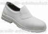 Slipper halb, wei� mit Stahlkappe. Klicken f�r mehr Info zum Artikel !