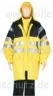Wetterschutz-Jacke nach EN 531, EN1149-1, EN 343, EN 471, gelb mit schwarz abgesetzt mit Reflexstreifen. Klicken f�r mehr Info zum Artikel