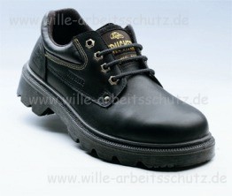Sicherheitsschuhe "Black-Trucker" halb. Klicken f�r Gro�bild