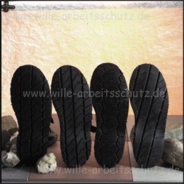 Sohlenansicht Autocordsohlen-Schuhe, Sohle aus Autoreifen. Klicken f�r Gro�bild