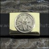 Koppelschlo� mit Klempneremblem. Klicken f�r Gro�bild
