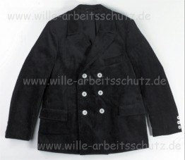 Zunft-Jackett schwarz aus Trenkercord mit Innenfutter. Klicken f�r Gro�bild